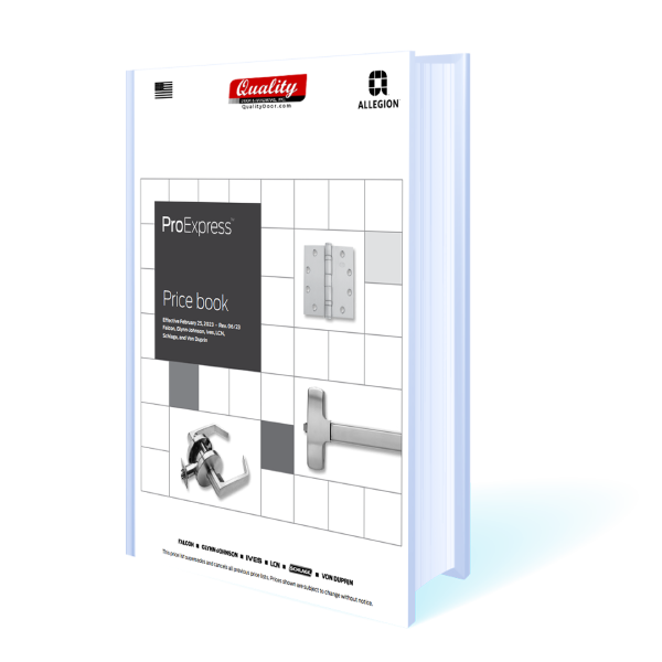 allegion proexpress catalog