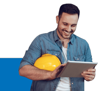 guy using a tablet device